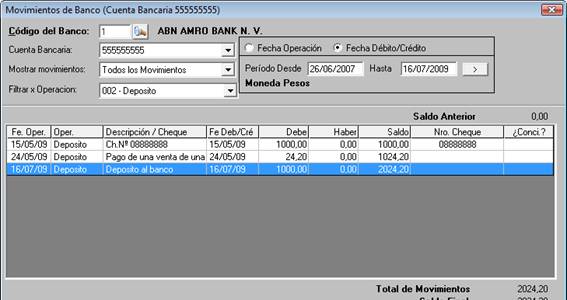 Sistema De Caja Y Bancos 5927